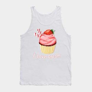 I Love Cream Tank Top